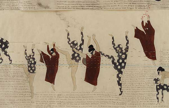 Marcel Dzama, The possibilities of a rider's song, 2009