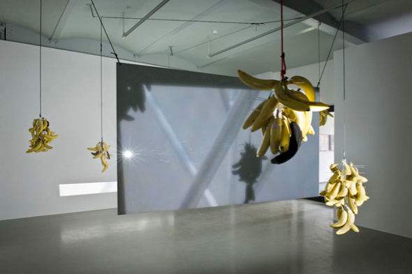 Luca Trevisani, Floating bananas, 2011 (Detail)