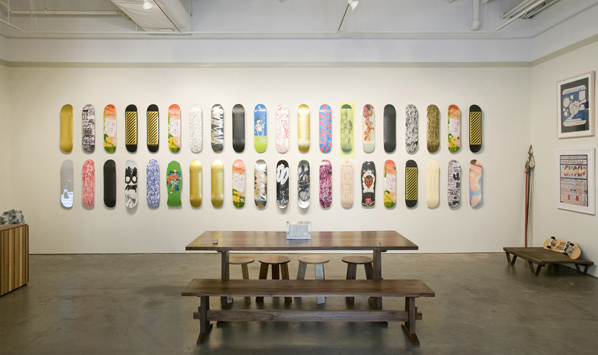 MAKE Skateboards Installation View