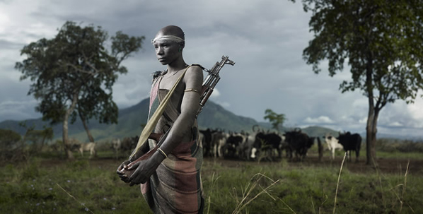 Joey L., Portrait of Kolotola, Mursi Tribe, 2009