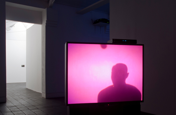 Ed Atkins, Material Witness OR A Liquid Cop: Episode 1 - A Pilot, installation view