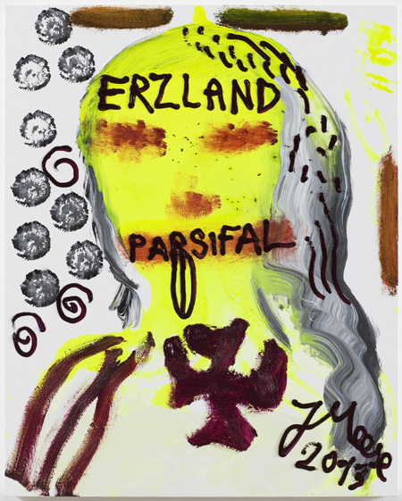 Jonathan Meese, DR. HOT-COLDBABY DE REAL TO UNREAL MONASS' LIZZARDADDY DE PARSIFAL DE UNCOLD, 2013