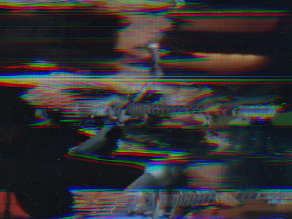 RAYMOND BOISJOLY, Buffy Sainte-Marie (Illu­mi­na­tion: 1969/2013) Keeper of the Fire 01, 2013 (detail)