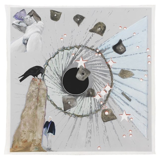 Jo Baer, In the Land of the Giants (Spirals and Stars), 2012