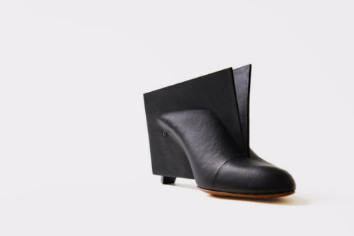 Blackmouldedleathershoe by Marloes Ten Bhomer