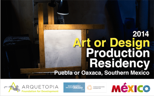 Art, Design, or Photography Production Residency – Puebla or Oaxaca Art, Design, or Photography Production Residency – Puebla or Oaxaca