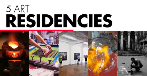 5 ART RESIDENCIES
