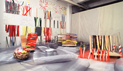 Smashing into the wall, uniting with the wall