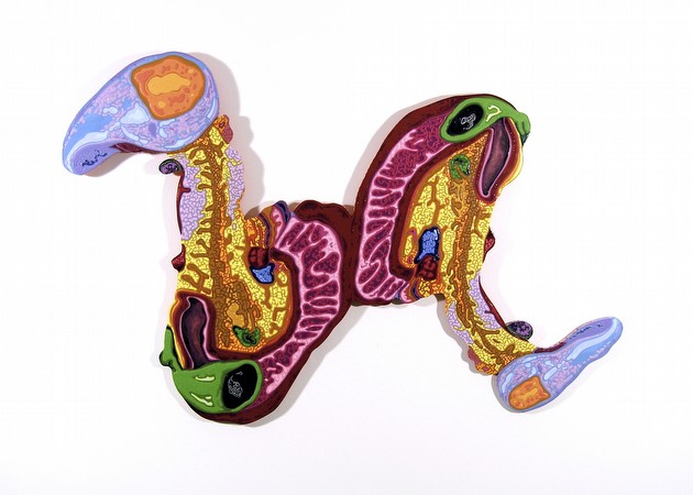 whirligig / 56 x 36 in. / acrylic on panel