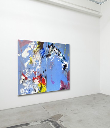 101120; 39x31,5 inch, acrylic,spray-paint on canvas<br class=