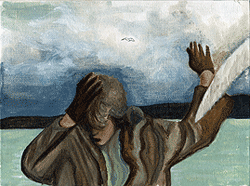 The Birds, 2006, oil on canvas board