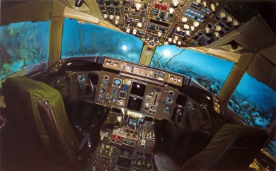 Approach oil on linen, 92 x 147,5 cm 2003 