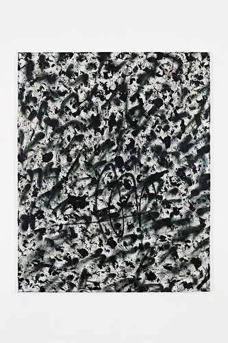 Bonsai in Dubai 01 (2013), spray paint on canvas, 100x80cm<br class=