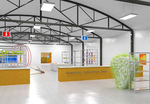 Resource Extraction Corp, Showroom, 2015