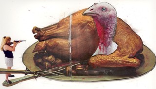 Thanksgiving Hunt, collage
