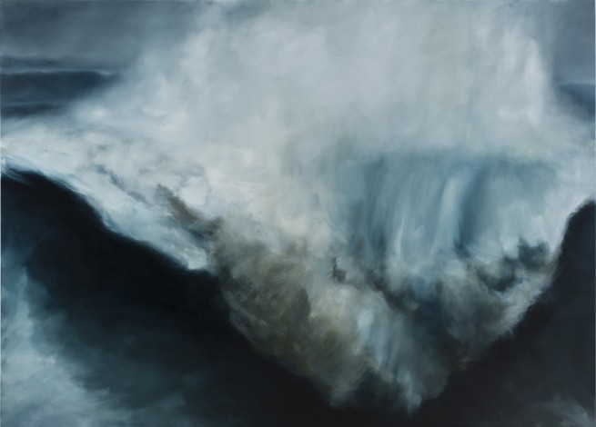 Massive Waves<br/>2015, Oil on Linen<br/>60" x 84"<br/>