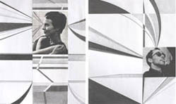 CINE-FRAMES, 2007, drawing/collages