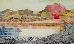 Esplanade for Lucy, 2011, 45" x 62"