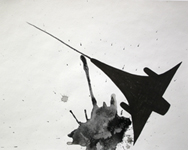 Fighter, 2007, Ink and Marker on Paper, 18"X24"