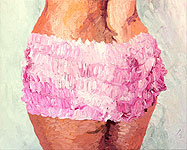 jlo, 46 x 58 inches, 147 x 119 cm, 2005 Oil on can