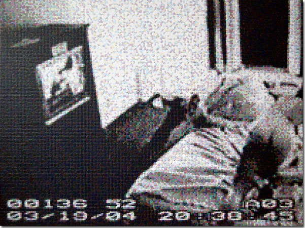 Amber 3/19/04 20:30:45, acrylic on canvas, 30