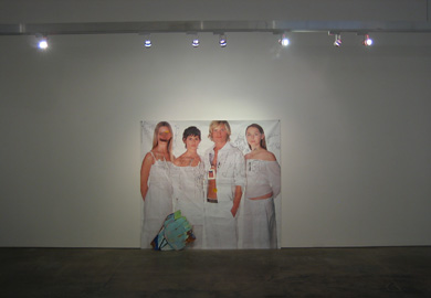 Puertorican-Jew, wall collage, 2006-07