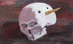 snowman,Acrylic on canvas ,2004