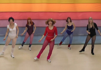 video still from The Embodiment Workout, 2005