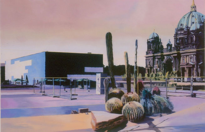 Veit Ferrer, Berlin II<br/>Oil on canvas / 2009 / 110 x 170 cm<br/>Image � Veit Ferrer, Galerie Voss, D�sseldorf <br/>