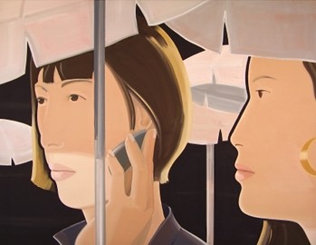 Beach 130 x 160 cm eggtempera