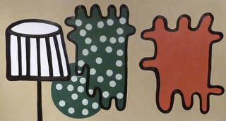 Interior Painting VIII 70 x 130 cm Acrylic